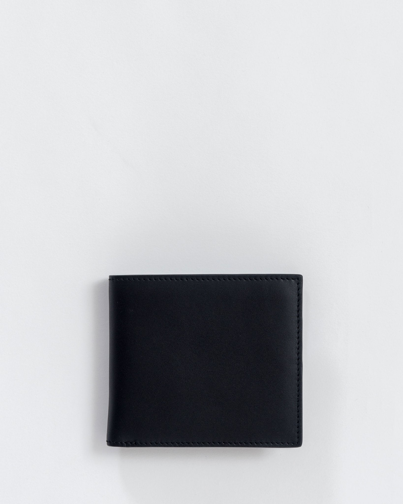 Black Leather Wallet With Multiple Card Holders